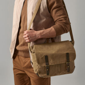 Heritage Waxed Canvas Messenger