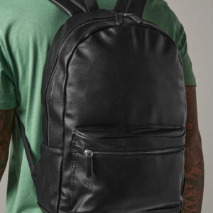 Faux Leather Fashion Backpack