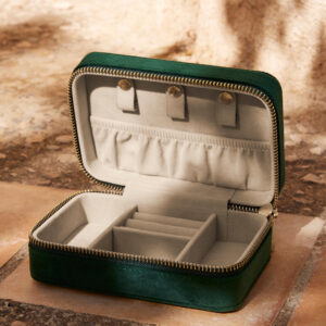 Velvet Travel Jewellery Box