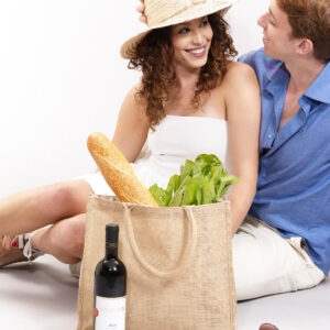 Chennai Short Handled Jute Shopper Bag