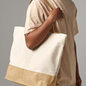 Jute Base Canvas Tote XL