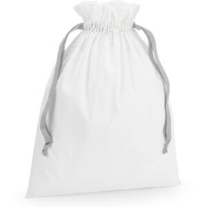 Cotton Gift Bag with Ribbon Drawstring